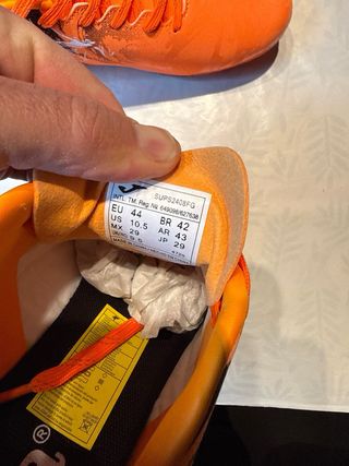 Botas de fútbol Joma Naranja Talla 44