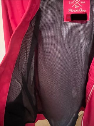 Cortavientos niña rosa