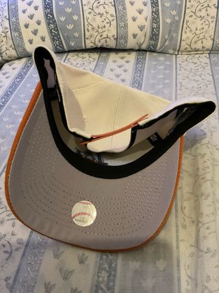 Gorra New Era LA Beige y Naranja