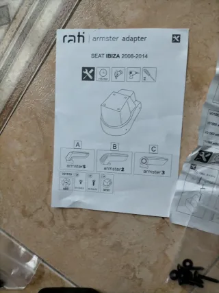 Recambio Reposabrazos