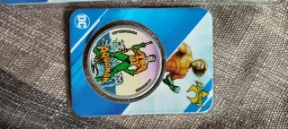 Lote 7 Monedas Plata DC Comics