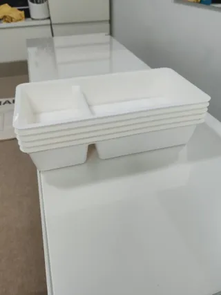 Tocador Malm Ikea + cajas organizadoras