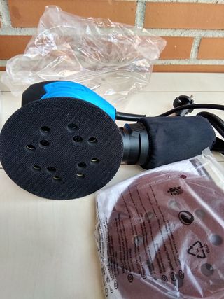 Lijadora orbital eléctrica 125mm
