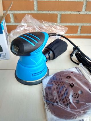 Lijadora orbital eléctrica 125mm