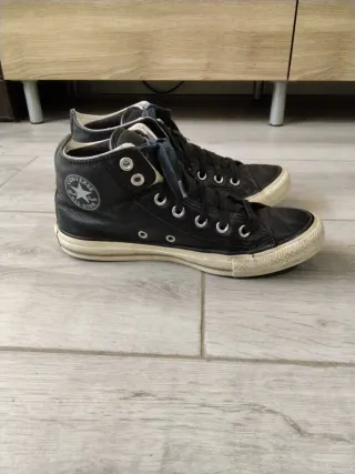 Oferta Zapatillas Converse All Star Cuero Talla 38