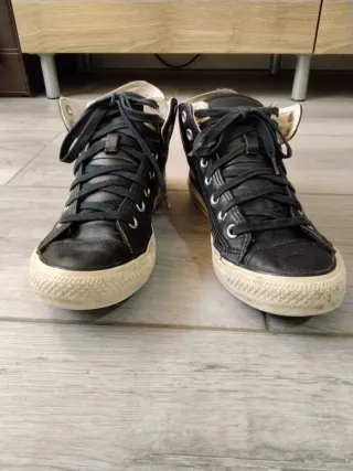 Oferta Zapatillas Converse All Star Cuero Talla 38