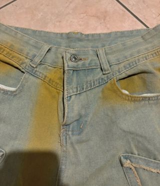 Jeans baggy slavato Y2K