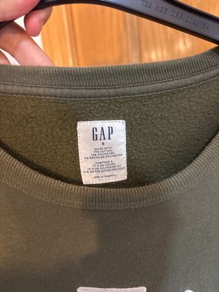 Sudadera GAP verde oscuro