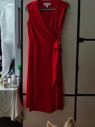 Vestido Tory Burch Rojo Talla M