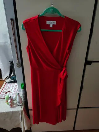 Vestido Tory Burch Rojo Talla M