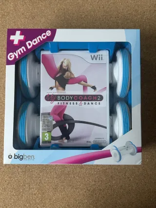 Juego Wii My Body Coach 2 + Mancuernas