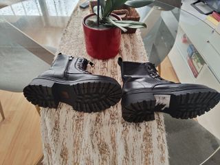 Botas militares negras talla 36