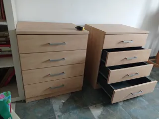 Cajonera de armario dormitorio