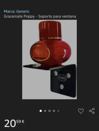 Soporte ambientador Poppy