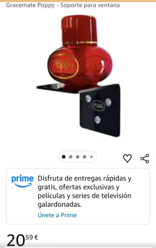 Soporte ambientador Poppy