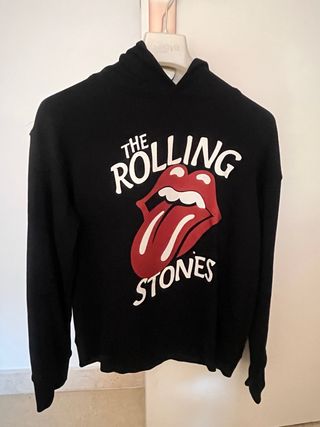 Sudadera Rolling Stones Negra Talla 12