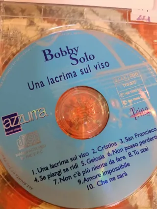 CD Bobby Solo - Una lacrima sul viso