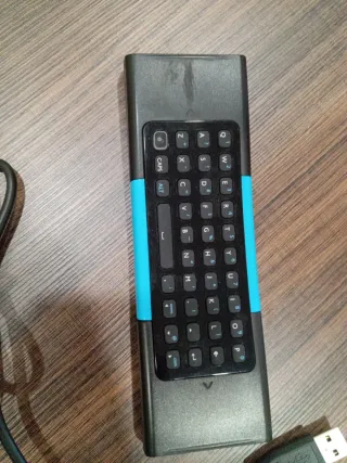 Teclado Inalámbrico IR Negro/Azul