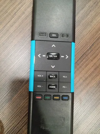 Teclado Inalámbrico IR Negro/Azul