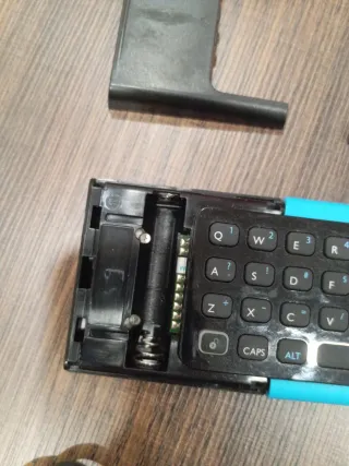 Teclado Inalámbrico IR Negro/Azul