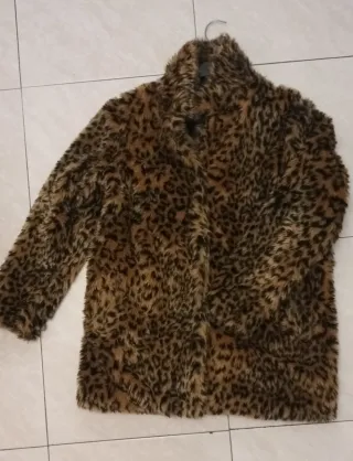 Abrigo pelo leopardo