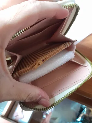 Portafoglio Stitch azzurro e rosa