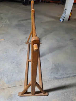 Burra perchero de madera