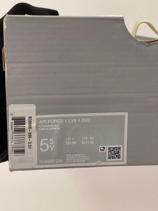 Nike Air Force 1 Beige/Negro