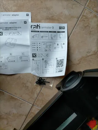 Reposabrazos Renault Megane III y fluence