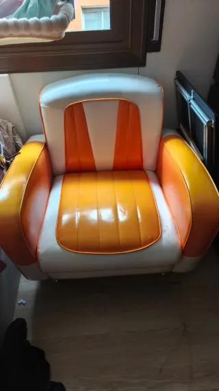 Poltrona oreiller retrò anni '50