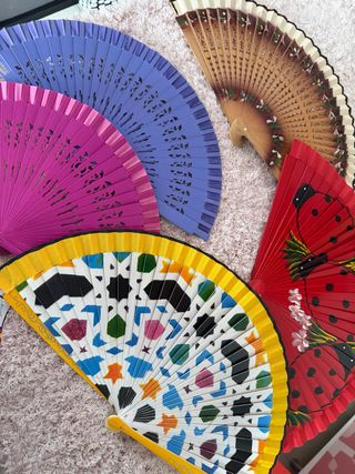 Pack 5 abanicos - solo envío