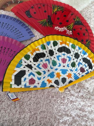 Pack 5 abanicos - solo envío