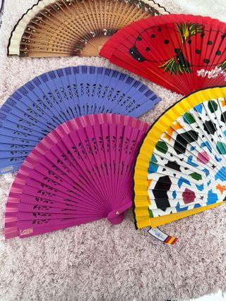 Pack 5 abanicos - solo envío
