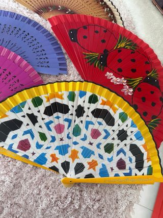 Pack 5 abanicos - solo envío