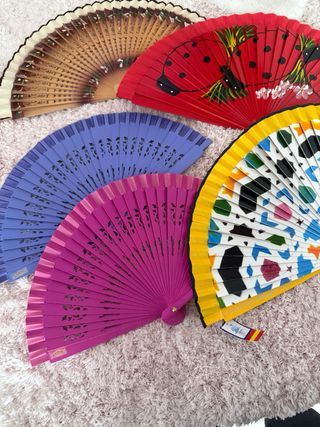 Pack 5 abanicos - solo envío