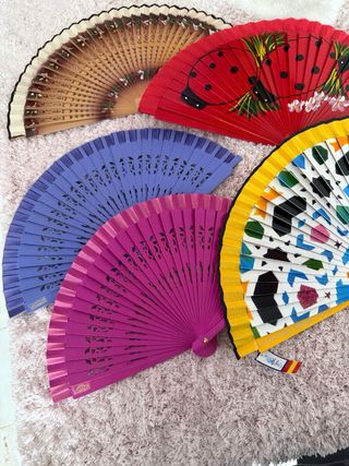 Pack 5 abanicos - solo envío