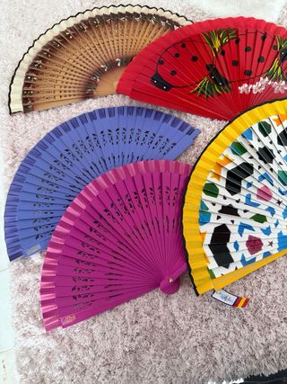 Pack 5 abanicos - solo envío