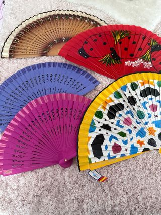 Pack 5 abanicos - solo envío