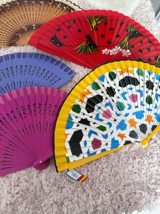 Pack 5 abanicos - solo envío