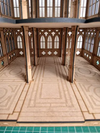 Estantería Decorativa Gótica Madera