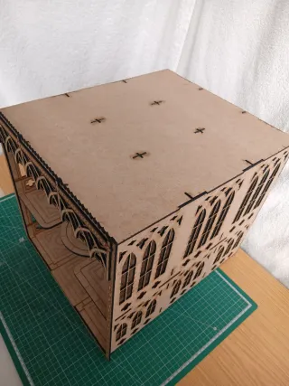 Estantería Decorativa Gótica Madera