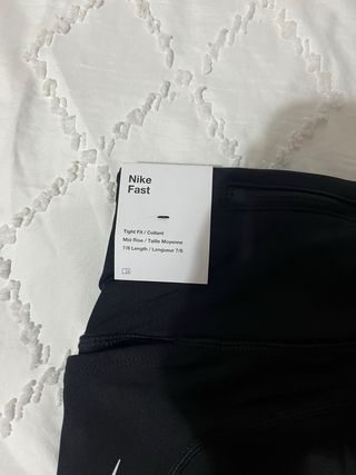 Mallas Nike Fast negras sin estrenar