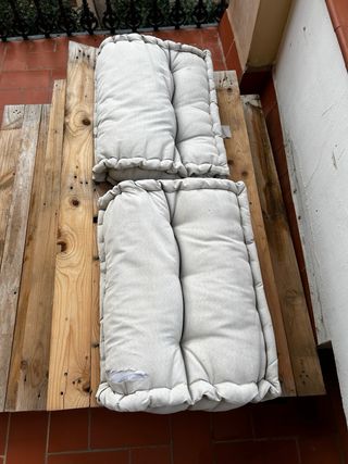 Palet / Cama Exterior 3 Partes Madera