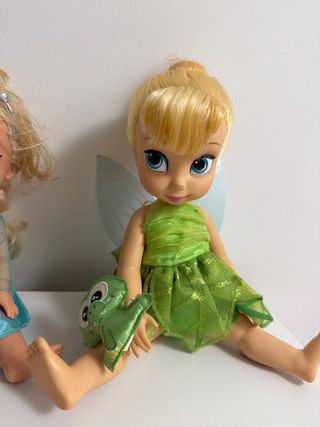 Muñeca Elsa Frozen y Hada Campanilla
