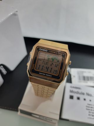 Orologio Casio World Time Oro
