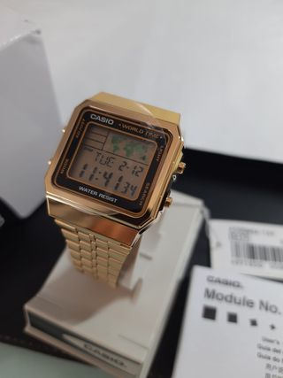 Orologio Casio World Time Oro