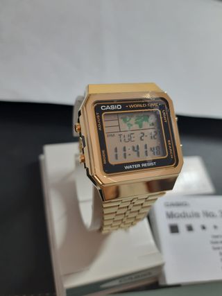 Orologio Casio World Time Oro