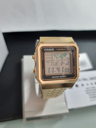 Orologio Casio World Time Oro