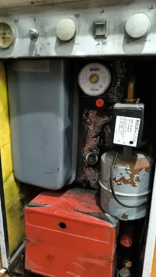 Caldera Gasoil Blanca