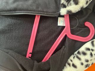 Sudadera cremallera animal print